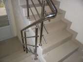 Перила для лестницы из металла 29