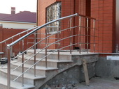 Перила для лестницы из металла 3