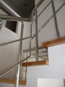 Перила для лестницы из металла 67