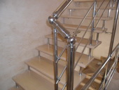 Перила для лестницы из металла 73
