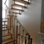 Лестницы на больцах: фото 47