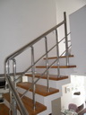 Перила для лестницы из металла 61