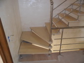 Перила для лестницы из металла 71